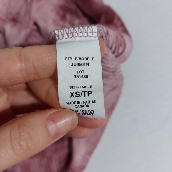 Antistar Tie Dye Tie Waist Tank Extra Small - Picture 4 of 6